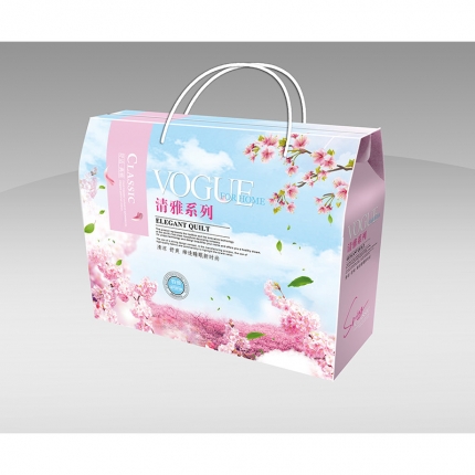 林升彩印 夏凉产品包装纸盒 型号8