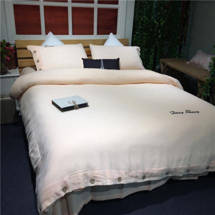 91家纺网 家纺一手货源 找家纺 玖玖爱 双层纱四件套 2