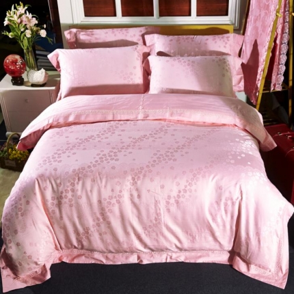 91家纺网 家纺一手货源 找家纺 (总)玖玖爱家纺 欧式奢华仿丝棉压花四件套 