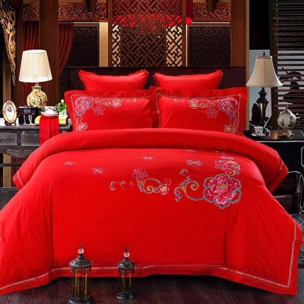 91家纺网 家纺一手货源 找家纺 （总）玖玖爱家纺 全棉苏绣系列四件套