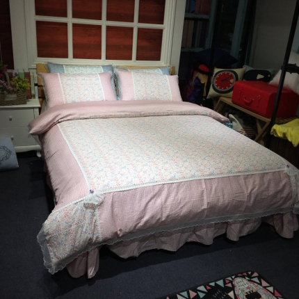 91家纺网 家纺一手货源 找家纺 （总）玖玖爱家纺 2017韩版四件套