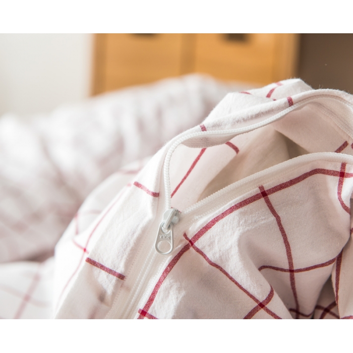 91家纺网 家纺一手货源 找家纺 玖玖爱 水洗棉四件套床单款 初春格