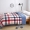 91家纺网 家纺一手货源 找家纺  玖玖爱 水洗棉夏被 红蓝中格