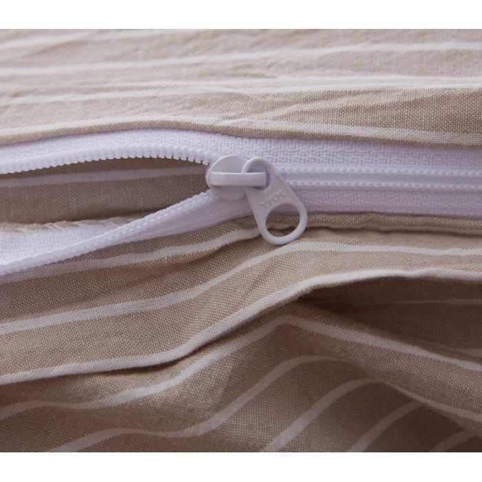 91家纺网 家纺一手货源 找家纺 玖玖爱 水洗棉四件套床单款  米细条