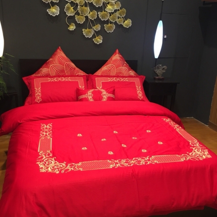 91家纺网 家纺一手货源 找家纺 （总）玖玖爱 2018新款贡缎绣花系列