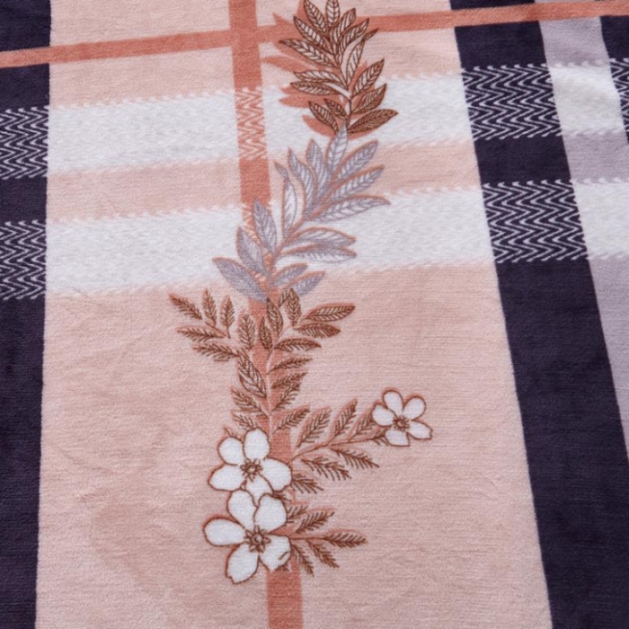 91家纺网 家纺一手货源 找家纺 （总）雨洋家纺 2018新款加厚保暖金貂绒被套单品