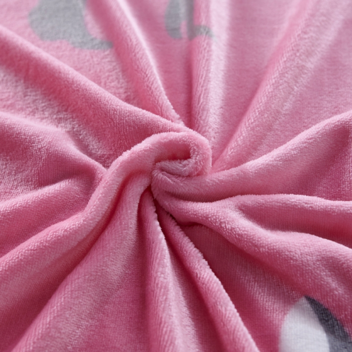 91家纺网 家纺一手货源 找家纺 雨洋家纺 2018新款加厚保暖金貂绒单品被套波斯猫