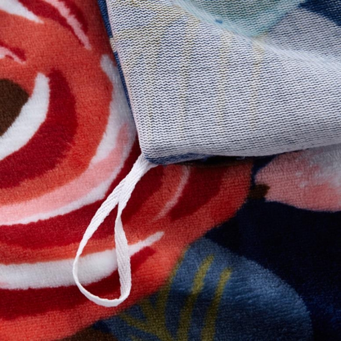 91家纺网 家纺一手货源 找家纺 雨洋家纺 2018新款加厚保暖金貂绒单品被套春之旋律