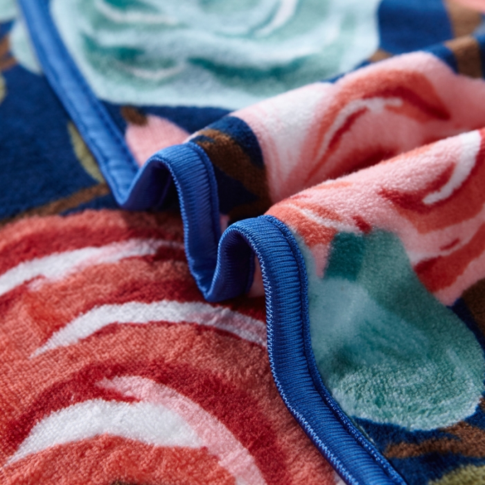 91家纺网 家纺一手货源 找家纺 雨洋家纺 2018新款加厚保暖金貂绒单品被套春之旋律