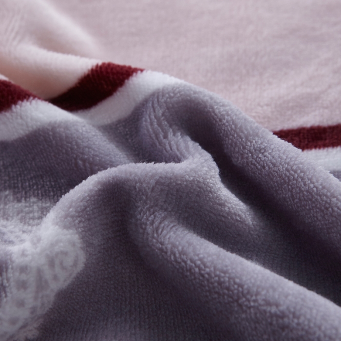 91家纺网 家纺一手货源 找家纺 雨洋家纺 2018新款加厚保暖金貂绒单品被套蝴蝶爱