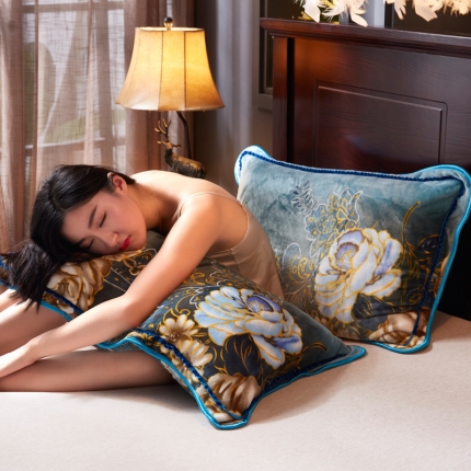 91家纺网 家纺一手货源 找家纺 （总）雨洋家纺 2018新款枕套一对