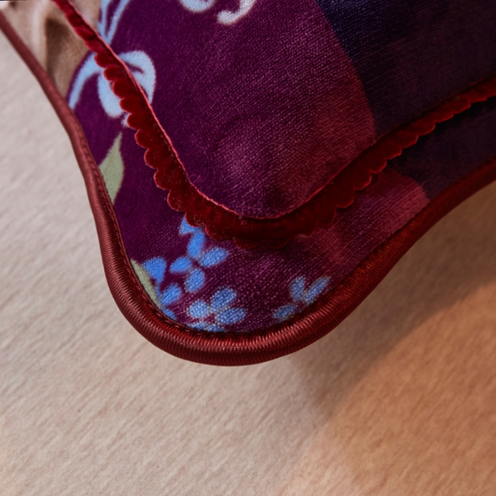 91家纺网 家纺一手货源 找家纺 雨洋家纺 2018新款枕套一对花语怡然