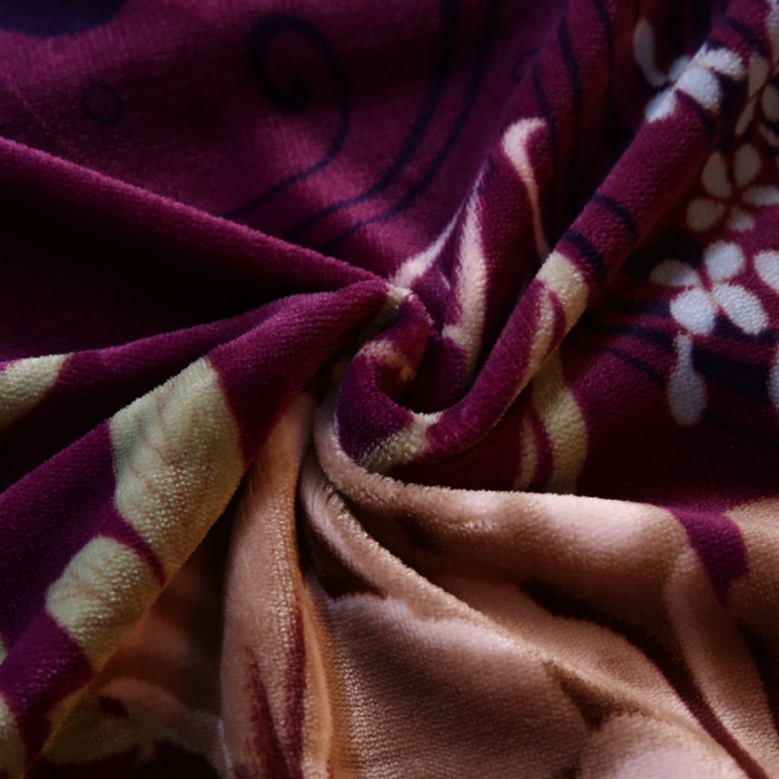 91家纺网 家纺一手货源 找家纺 雨洋家纺 2018新款枕套一对花语怡然