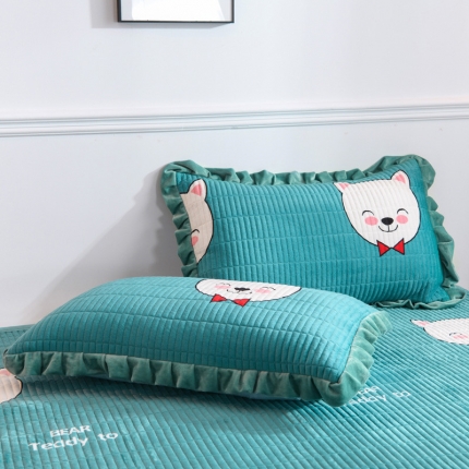 91家纺网 家纺一手货源 找家纺 （总）雨洋家纺 2025新款水晶绒枕套一对