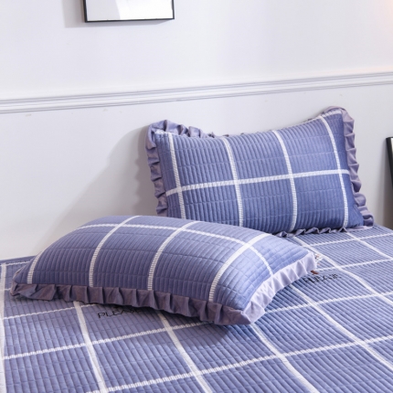 91家纺网 家纺一手货源 找家纺 （总）雨洋家纺 2025新款水晶绒枕套一对