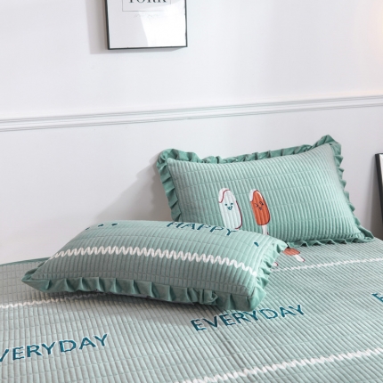 91家纺网 家纺一手货源 找家纺 （总）雨洋家纺 2025新款水晶绒枕套一对