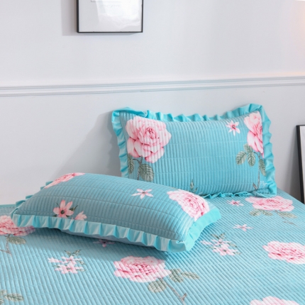 91家纺网 家纺一手货源 找家纺 （总）雨洋家纺 2025新款水晶绒枕套一对