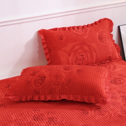 91家纺网 家纺一手货源 找家纺 （总）雨洋家纺 2025新款水晶绒枕套一对