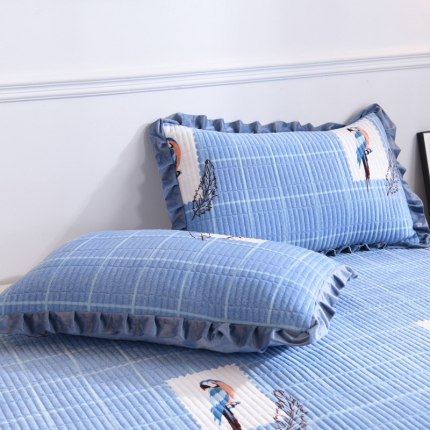 91家纺网 家纺一手货源 找家纺 （总）雨洋家纺 2025新款水晶绒枕套一对