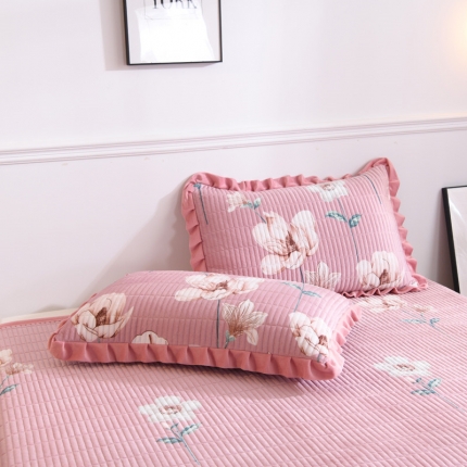 91家纺网 家纺一手货源 找家纺 （总）雨洋家纺 2025新款水晶绒枕套一对