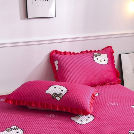 91家纺网 家纺一手货源 找家纺 （总）雨洋家纺 2025新款水晶绒枕套一对