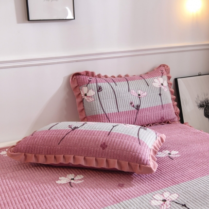 91家纺网 家纺一手货源 找家纺 （总）雨洋家纺 2025新款水晶绒枕套一对