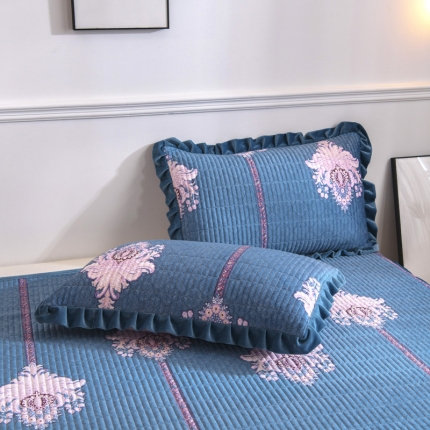 91家纺网 家纺一手货源 找家纺 （总）雨洋家纺 2025新款水晶绒枕套一对