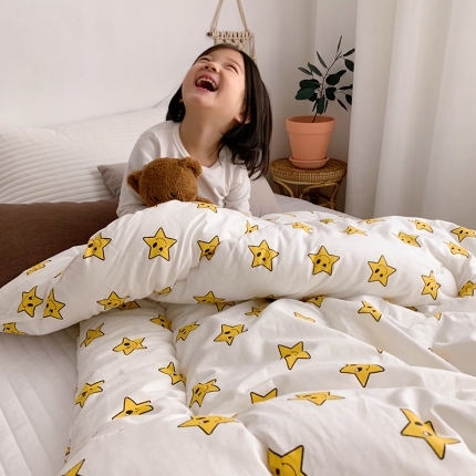 91家纺网 家纺一手货源 找家纺 心卓婴童馆 2018新款儿童冬被 小星星