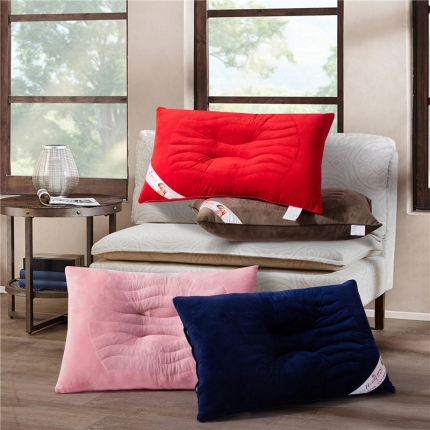 91家纺网 家纺一手货源 找家纺 皇皇冠之家枕芯浪琴决明子枕48*74一只