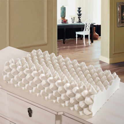 91家纺网 家纺一手货源 找家纺 皇皇冠之家枕芯 新款狼牙乳胶枕一只