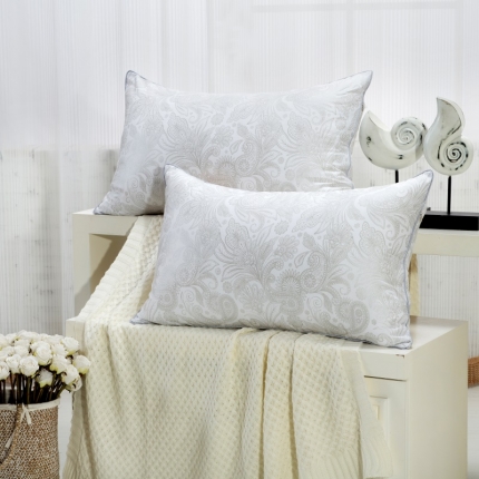 91家纺网 家纺一手货源 找家纺 （总）皇皇冠之家枕芯 2019新款凤尾花舒适枕45*73一只