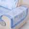 91家纺网 家纺一手货源 找家纺 燕卡家纺 2019新款冰丝枫叶沙发垫 蓝色