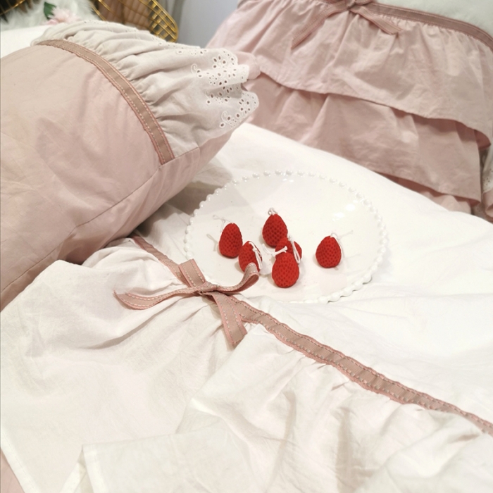 91家纺网 家纺一手货源 找家纺 星野家居 2019新款公主系列艾莉四件套