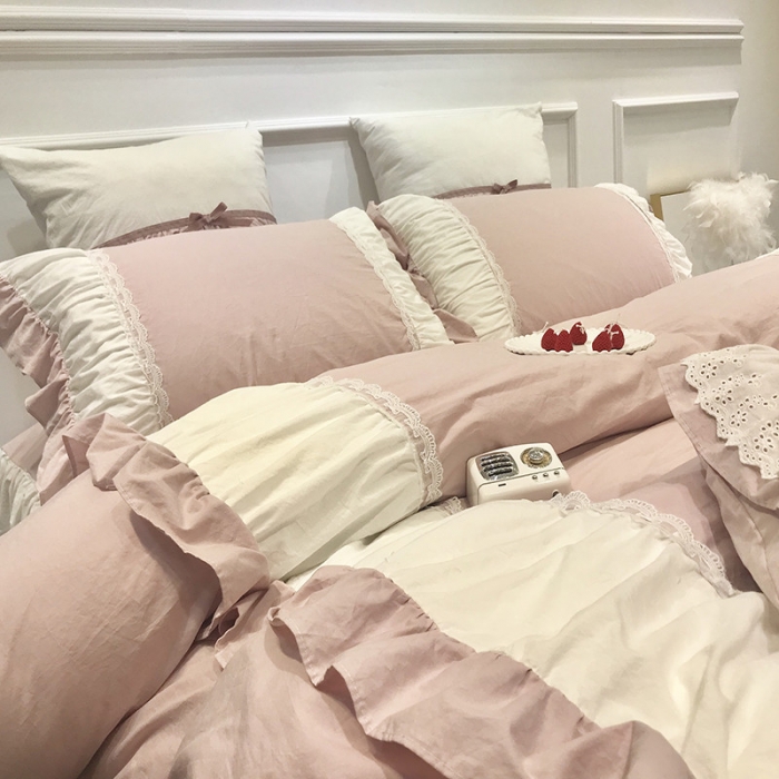 91家纺网 家纺一手货源 找家纺 星野家居 2019秋冬新品仙蒂系列四件套