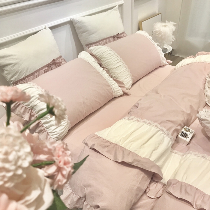 91家纺网 家纺一手货源 找家纺 星野家居 2019秋冬新品仙蒂系列四件套