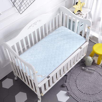 91家纺网 家纺一手货源 找家纺 (总）吉咪兔 2022新款超柔水晶绒儿童床垫