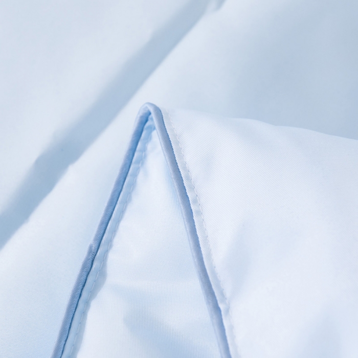 91家纺网 家纺一手货源 找家纺 鑫发家纺 2021新款丝绸印花被 盛世牡丹-蓝