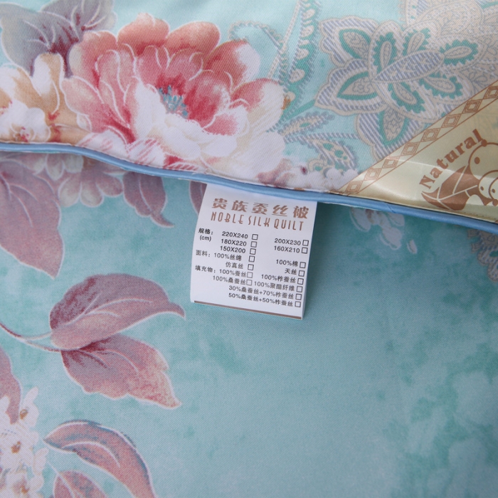 91家纺网 家纺一手货源 找家纺 鑫发家纺 2019新款织锦稠被 虞美人