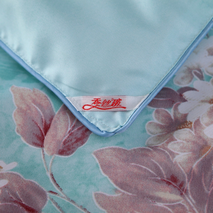 91家纺网 家纺一手货源 找家纺 鑫发家纺 2019新款织锦稠被 虞美人