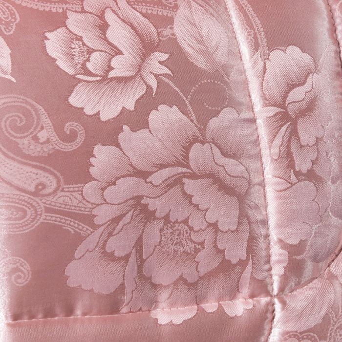 91家纺网 家纺一手货源 找家纺 （总）鑫发  新款牡丹花被子贡缎提花夏被春秋冬被子