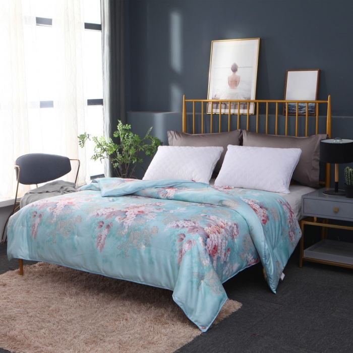 91家纺网 家纺一手货源 找家纺 （总）新款织锦稠印花子春秋被冬被夏凉被空调被芯