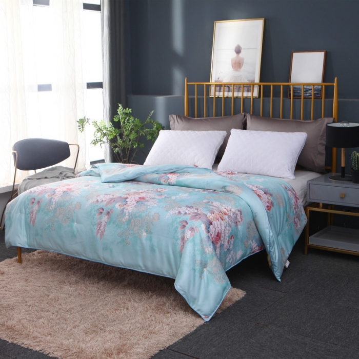 91家纺网 家纺一手货源 找家纺 （总）新款织锦稠印花子春秋被冬被夏凉被空调被芯