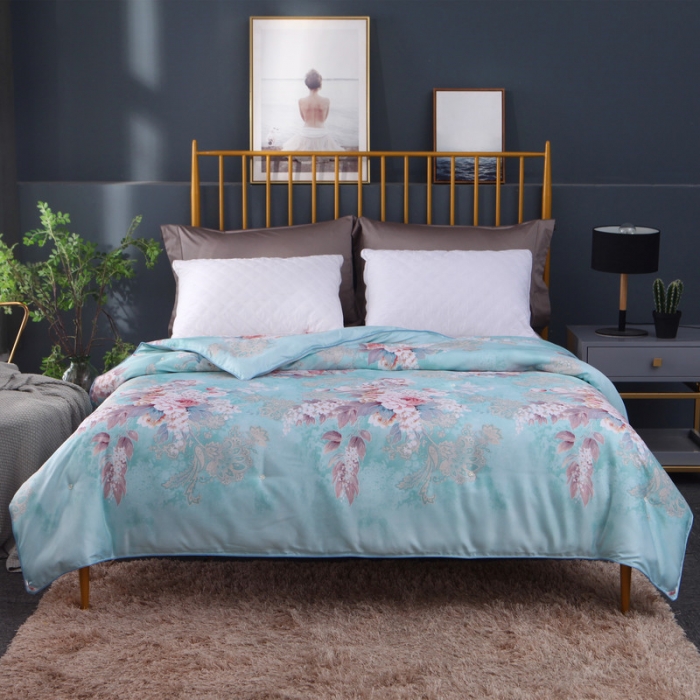 91家纺网 家纺一手货源 找家纺 （总）新款织锦稠印花子春秋被冬被夏凉被空调被芯