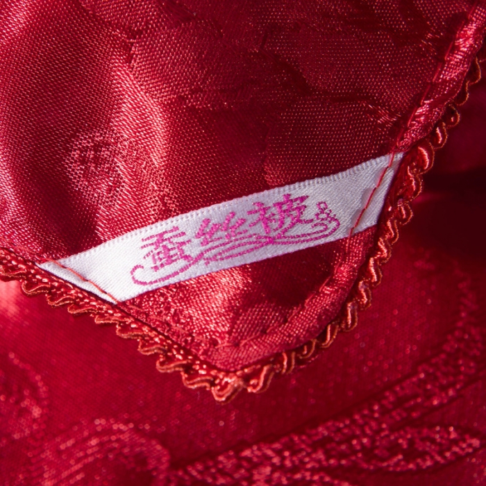 91家纺网 家纺一手货源 找家纺 鑫发家纺 新款牡丹花被 大红