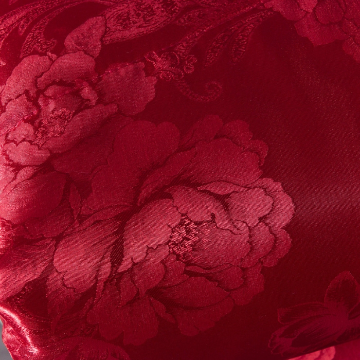 91家纺网 家纺一手货源 找家纺 鑫发家纺 新款牡丹花被 大红