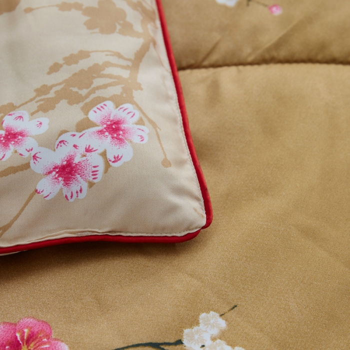 91家纺网 家纺一手货源 找家纺 鑫发家纺 2021新款丝绸印花被 江南春晓