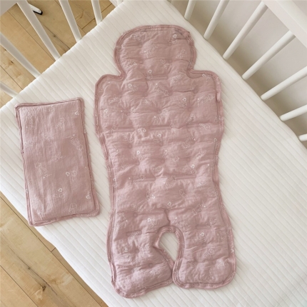 米塔 2019新款婴儿冰珠垫凉席坐垫冰枕 甜心兔兔