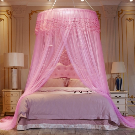 91家纺网 家纺一手货源 找家纺 （总）冉美家纺 2021新款圆顶蚊帐