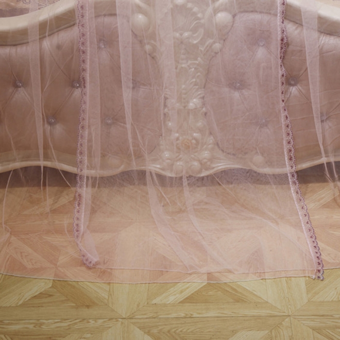 91家纺网 家纺一手货源 找家纺 冉美家纺 2021新款圆顶蚊帐漫天星玉色