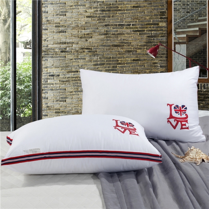 91家纺网 家纺一手货源 找家纺 (总)天意美枕芯 立体羽丝绒枕